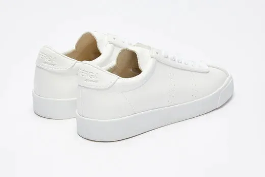 2843 Club S Corn-Based Leather White Unico