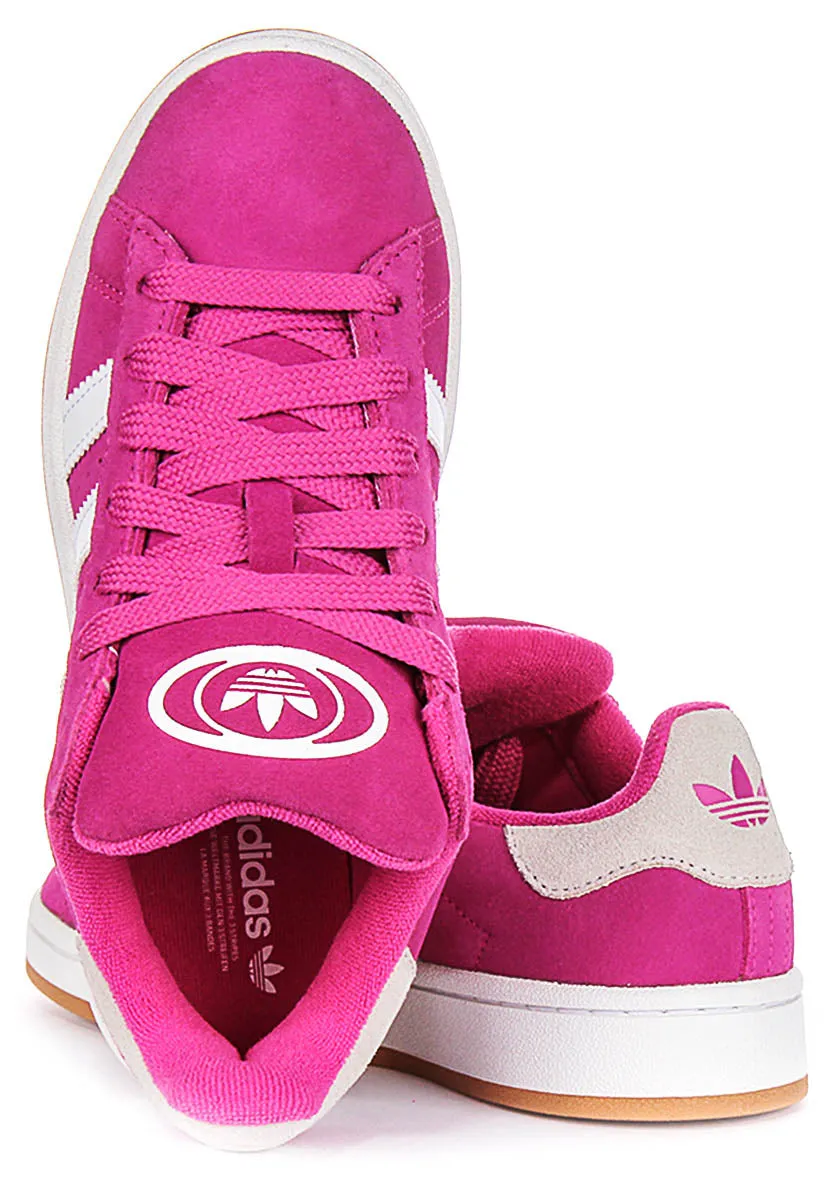 Adidas Campus 00S In Pink White For Youth