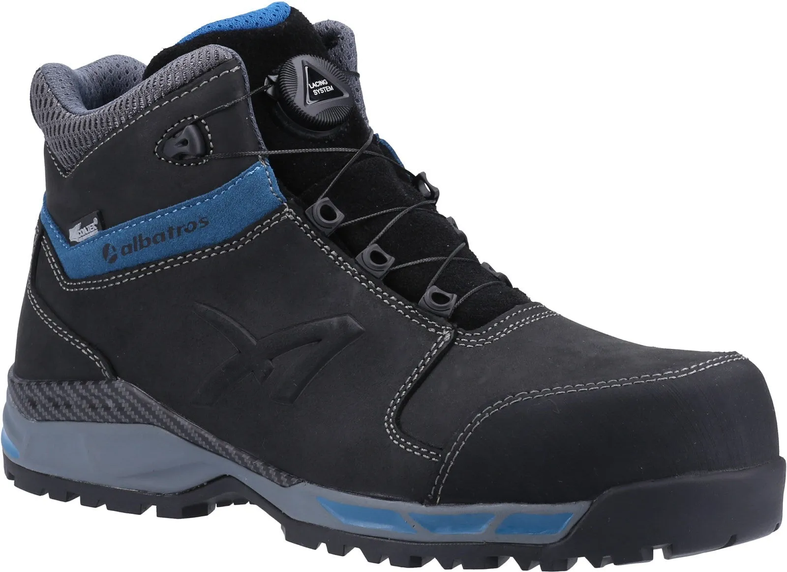 Albatros Tofane CTX Mid S3 Safety Boot S3 Black