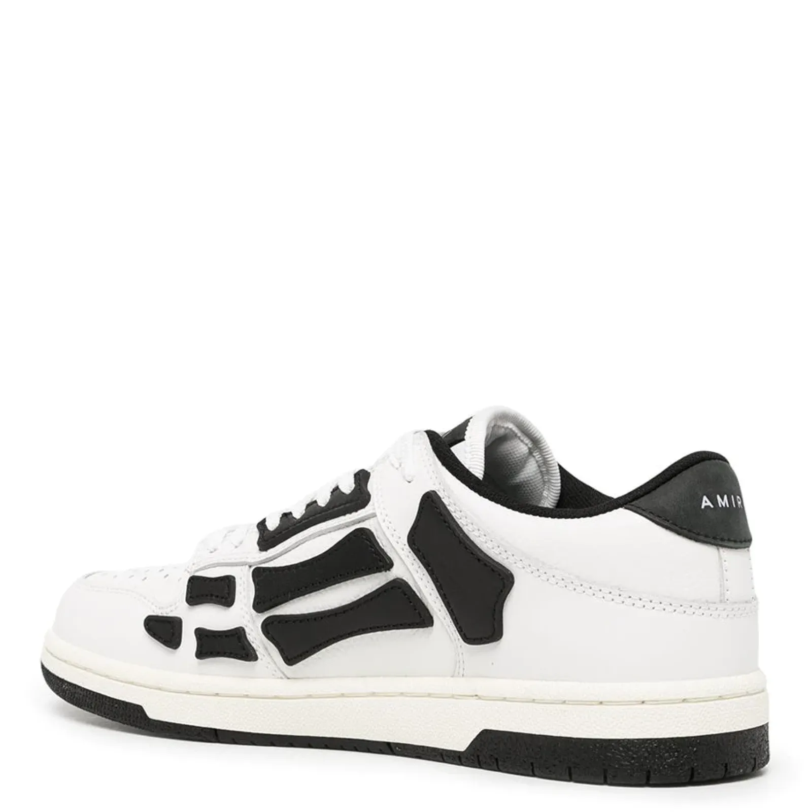 Amiri White & Black Skeleton Low Trainers