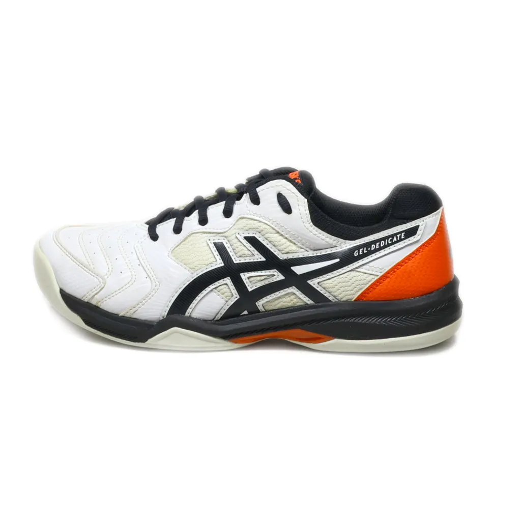 Asics Gel-Dedicate Sport Shoes Leather Black Colour For Men