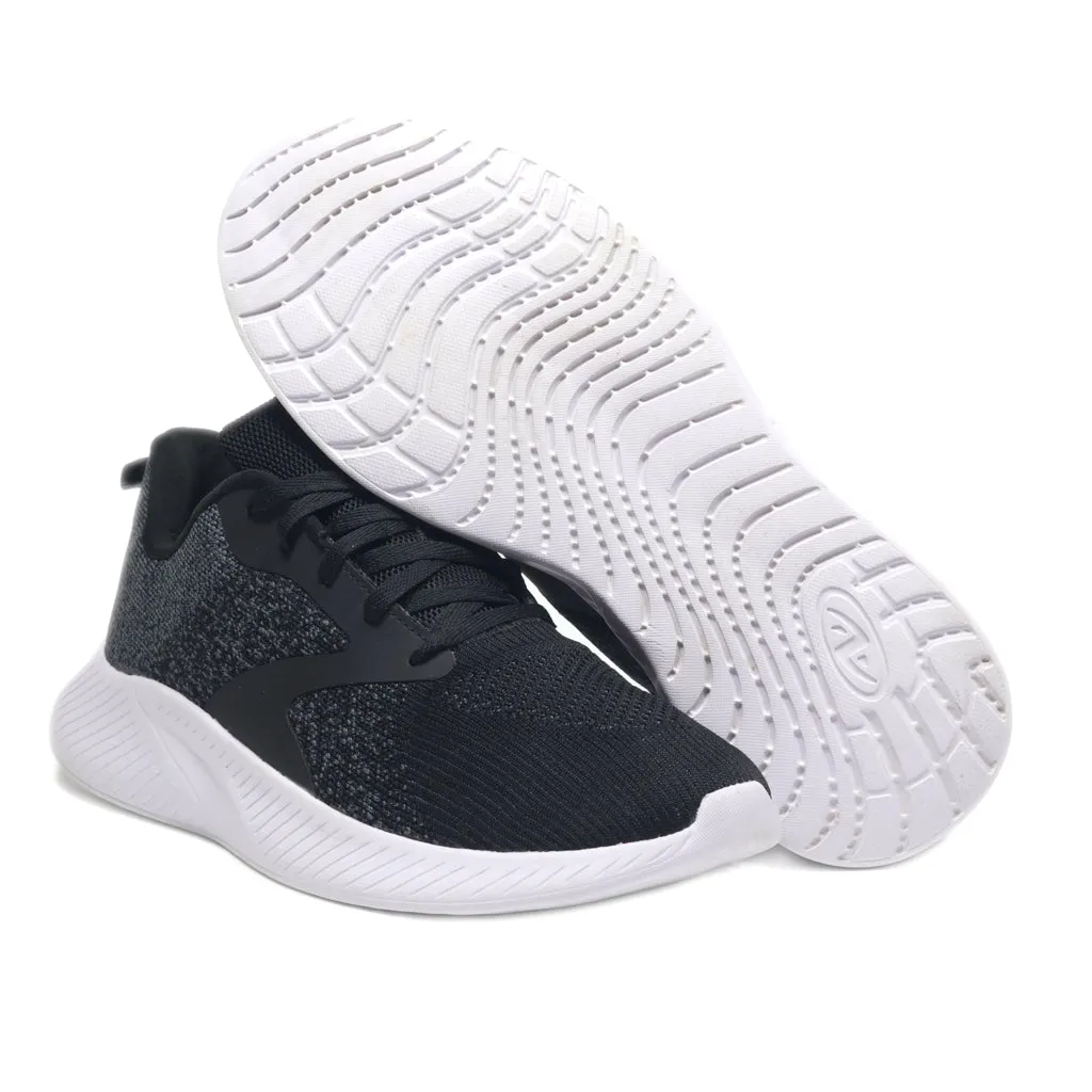 Athletic Sport Shoes Fabric Black Colour For Men