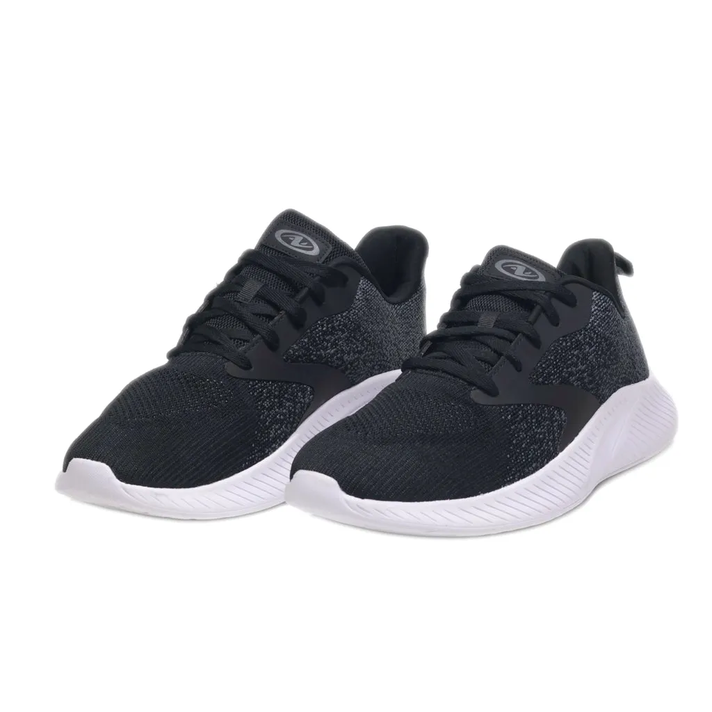 Athletic Sport Shoes Fabric Black Colour For Men