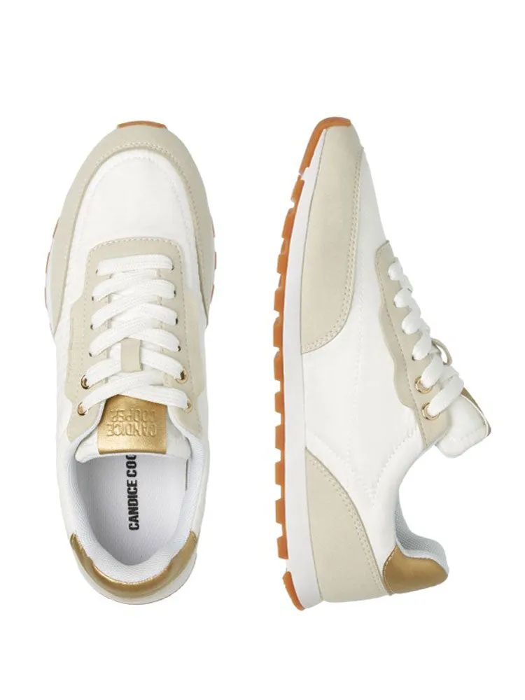 Candice Cooper Plume Trainers Ice White