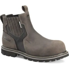 Carolina Men's I-Beam 6" Comp Toe WP PR Pull-On Work Boot Gray - CA7541