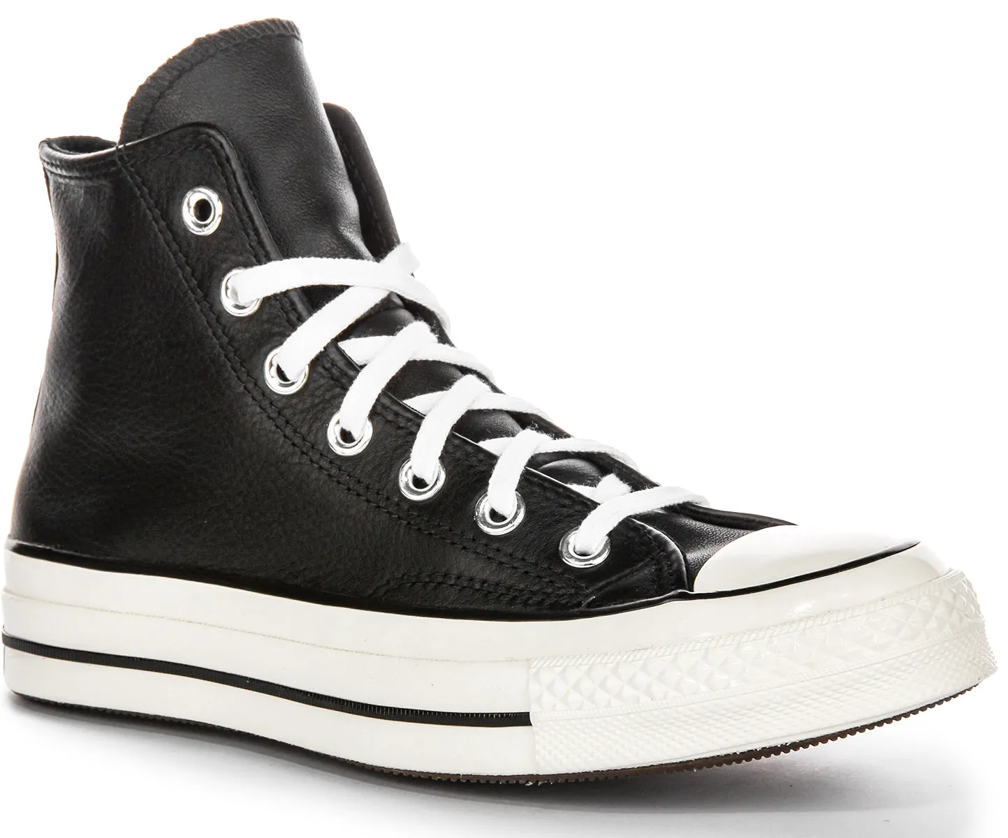 Converse Chuck 70s Hi A07200C In Black White Leather