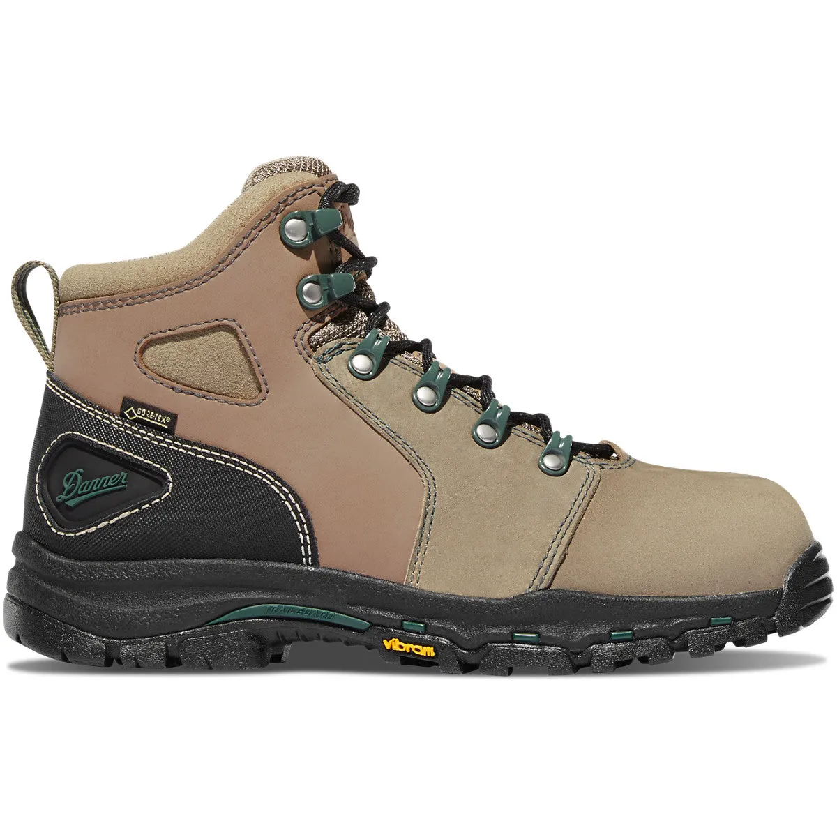 Danner Women's Vicious 4" WP Comp Toe Work Boot - Brown - 13853