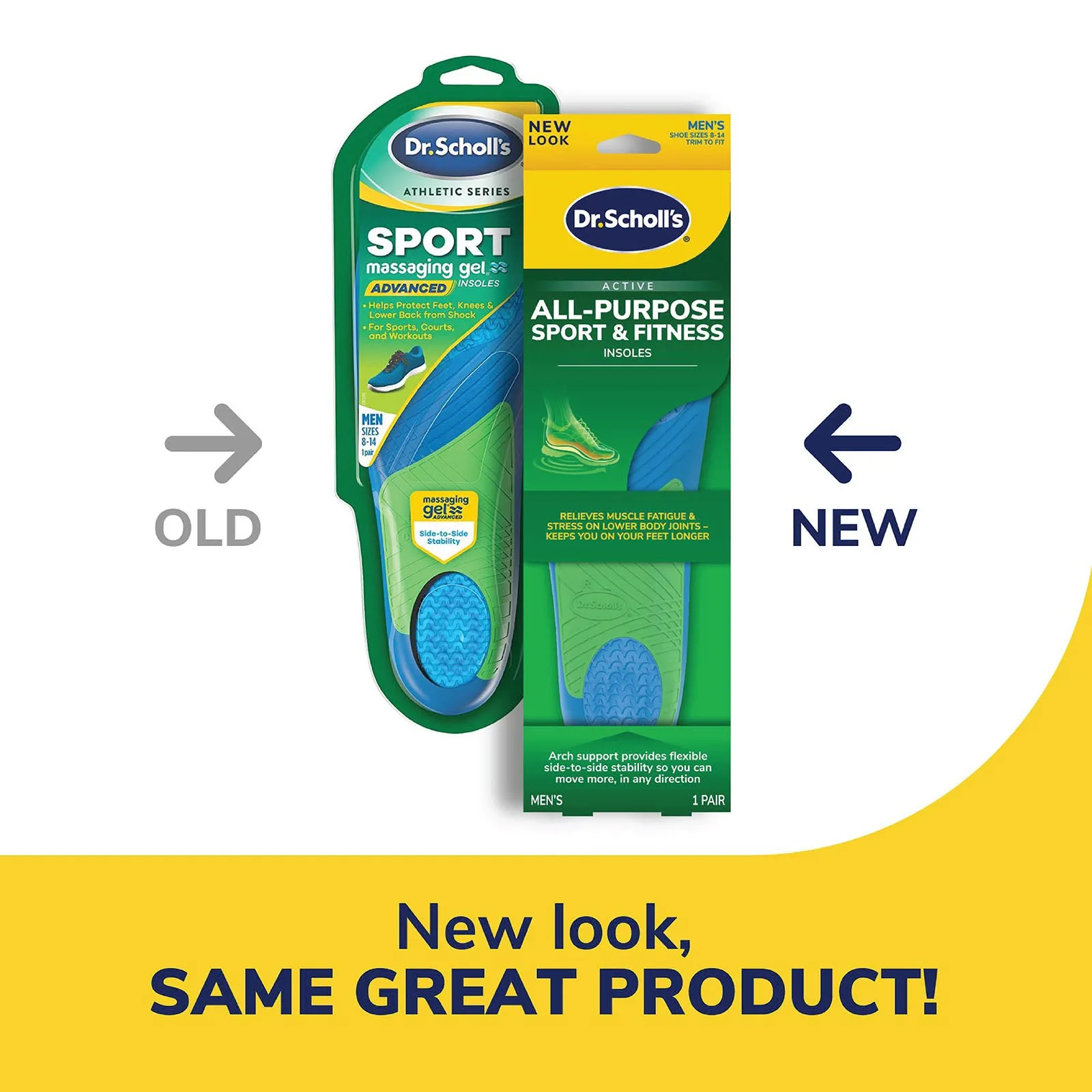 Dr.Scholl All-Purpose Sport & Fitness insoles Men