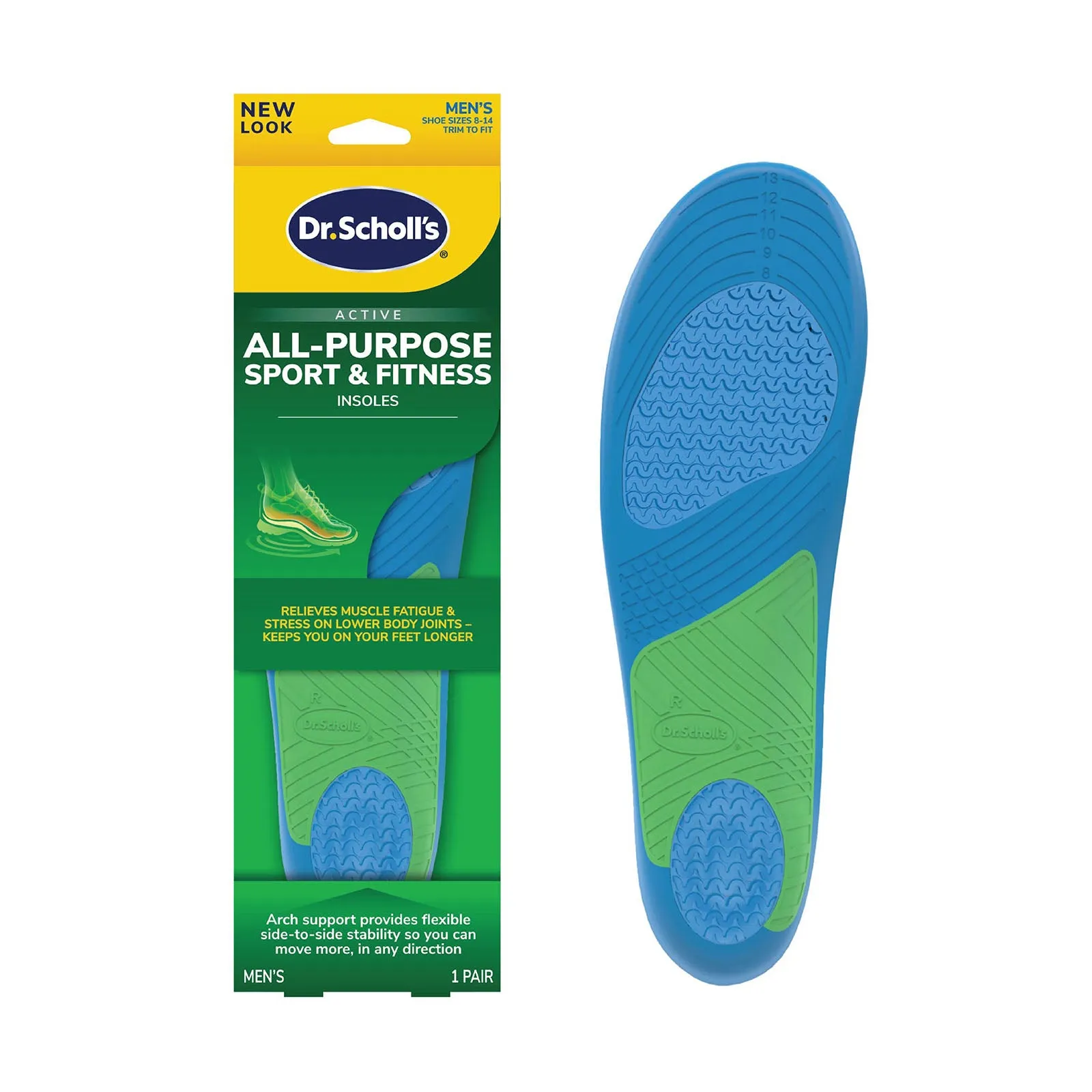 Dr.Scholl All-Purpose Sport & Fitness insoles Men