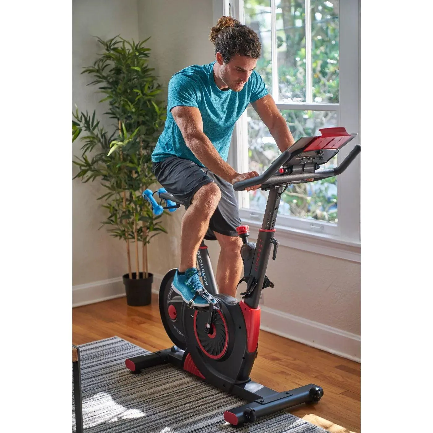 Echelon EX3 Connect Fitness Bike - Red | EX3-RED