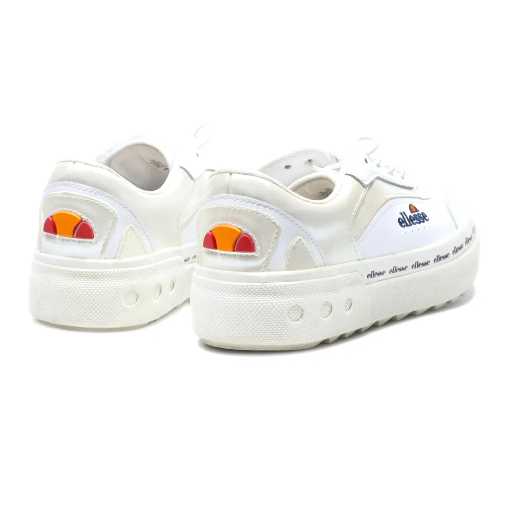 Ellesse Sport Shoes Leather White Colour For Women