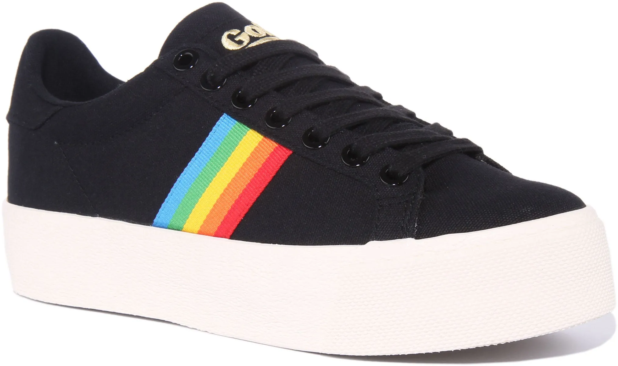 Gola Classics Orchid Platform In Black For Women