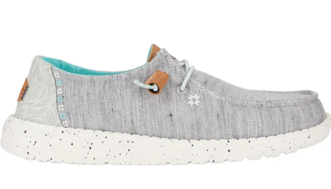 Heydude - Wendy Heathered Slub Tropical Grey