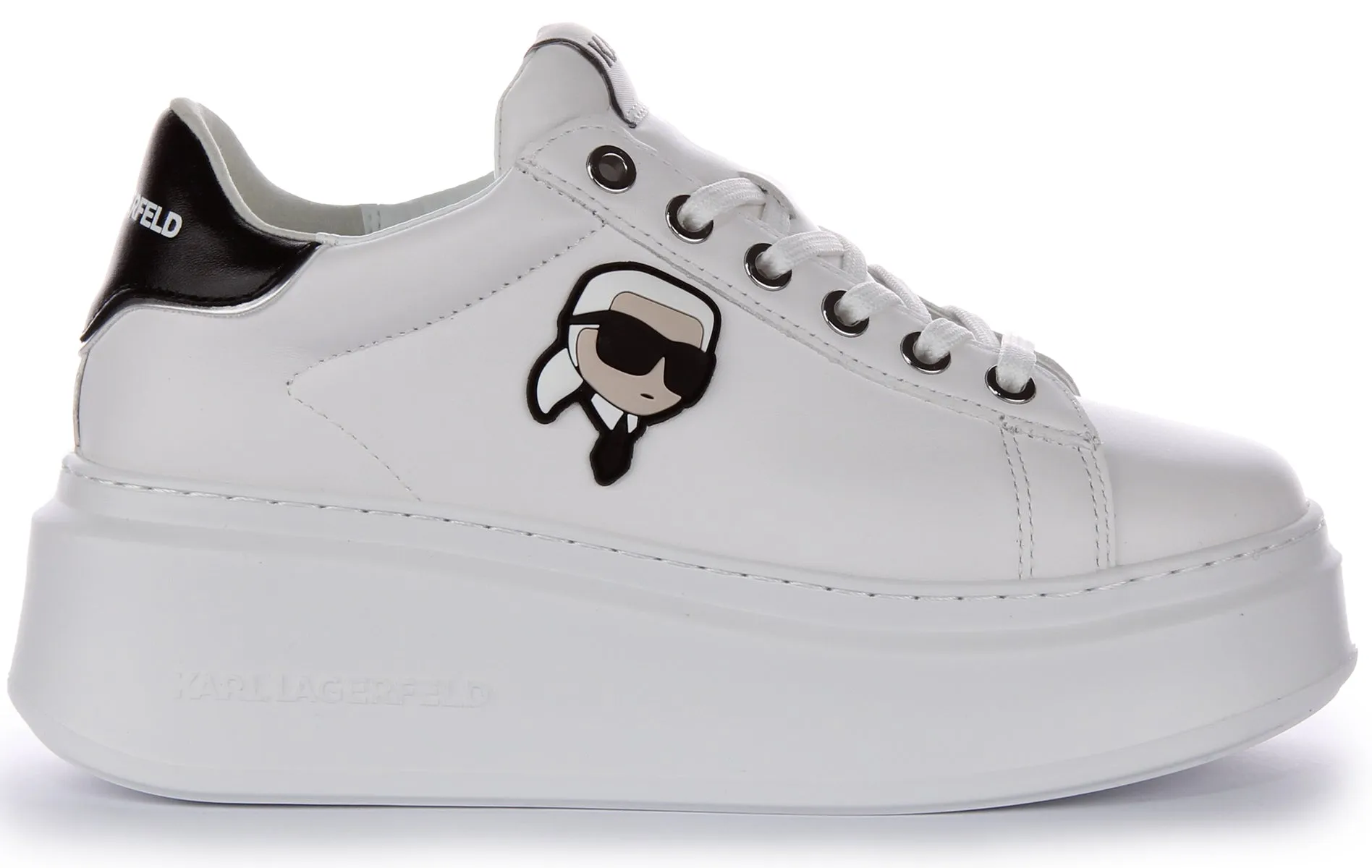 Karl Lagerfeld Anakapri NFT Lo In White Black For Women