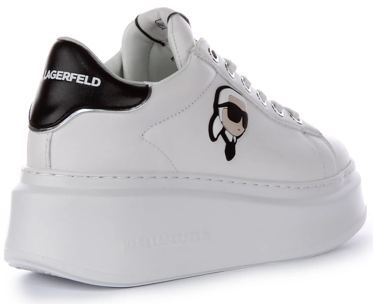 Karl Lagerfeld Anakapri NFT Lo In White Black For Women