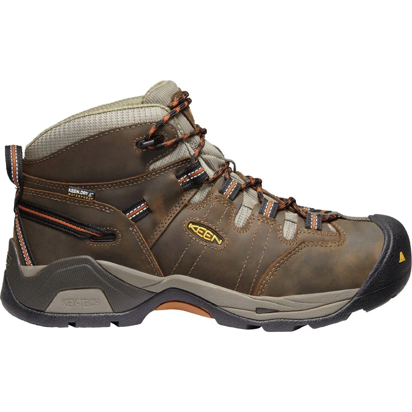 Keen Utility Men's Detroit XT WP Soft Toe Work Boot - Brown - 1020039