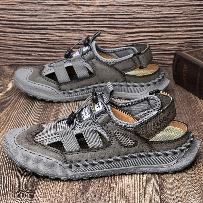 New Casual Men Sandals Summer Shoes Mens Beach Sandles Outdoor Breathable Mesh Men Shoes