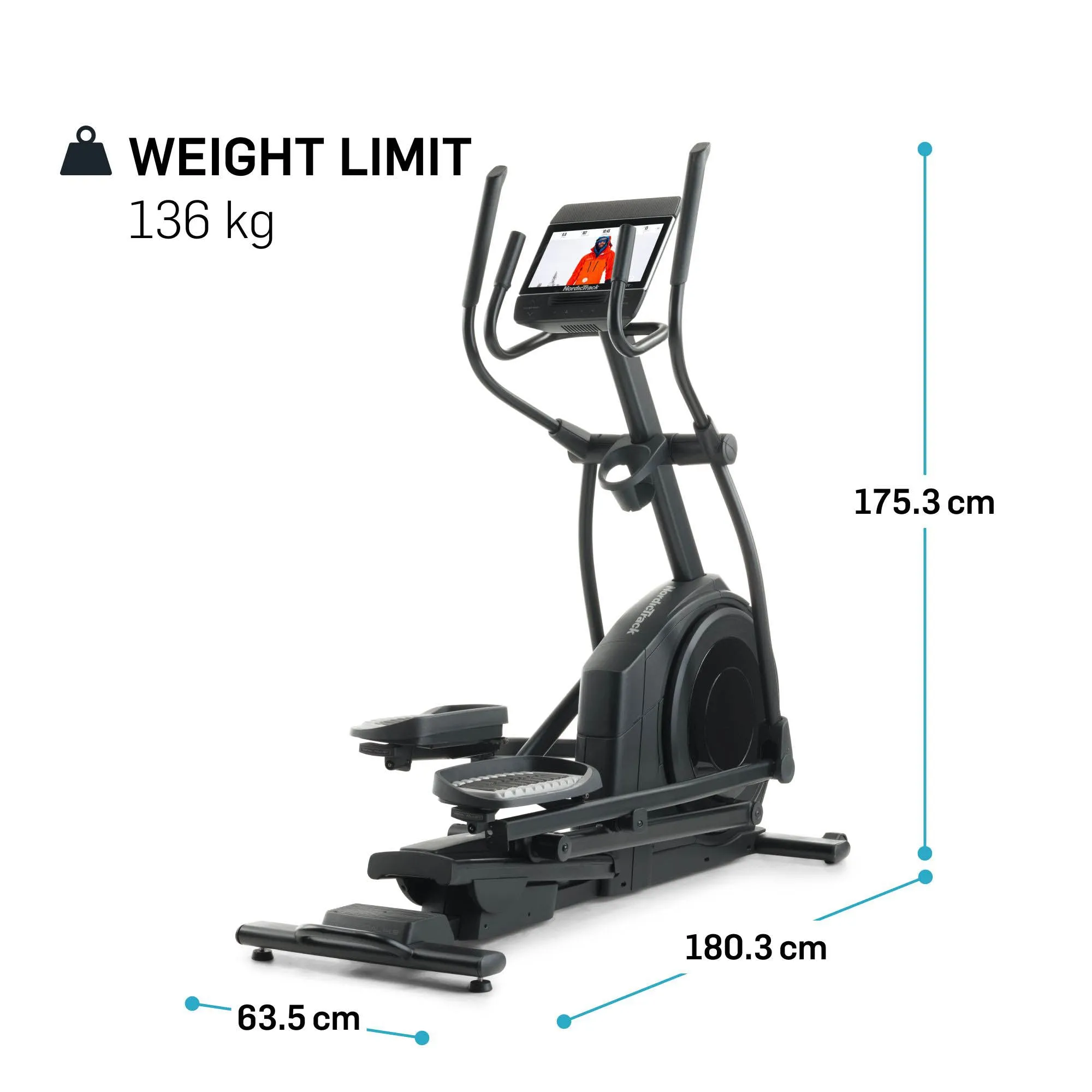 NordicTrack AirGlide 14i Elliptical Cross Trainer