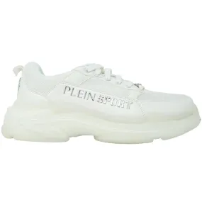 Plein Sport Logo White Sneakers