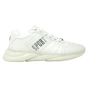 Plein Sport Low Cut Logo White Sneakers