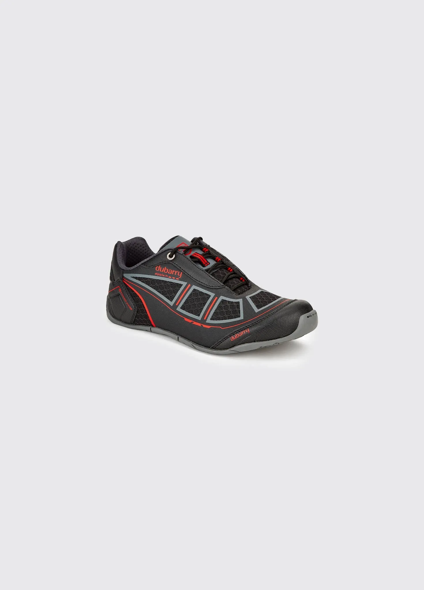 Sydney Ladies Lightweight Performance Sailing Shoe - Black