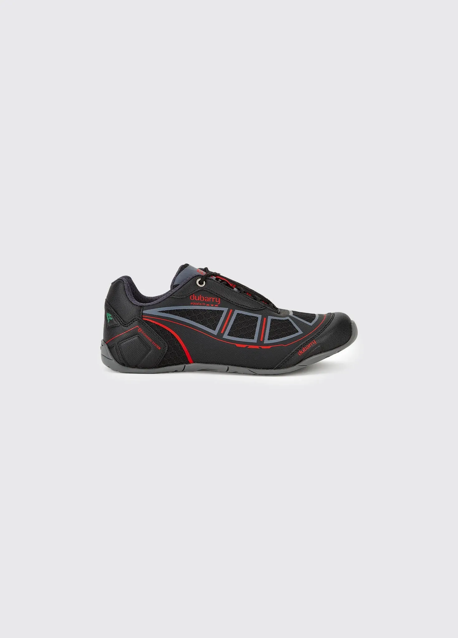 Sydney Ladies Lightweight Performance Sailing Shoe - Black