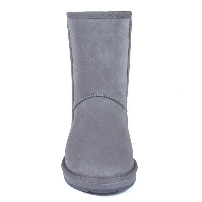 Unisex Premium Short Classic UGG Boots Water Resistant - Grey