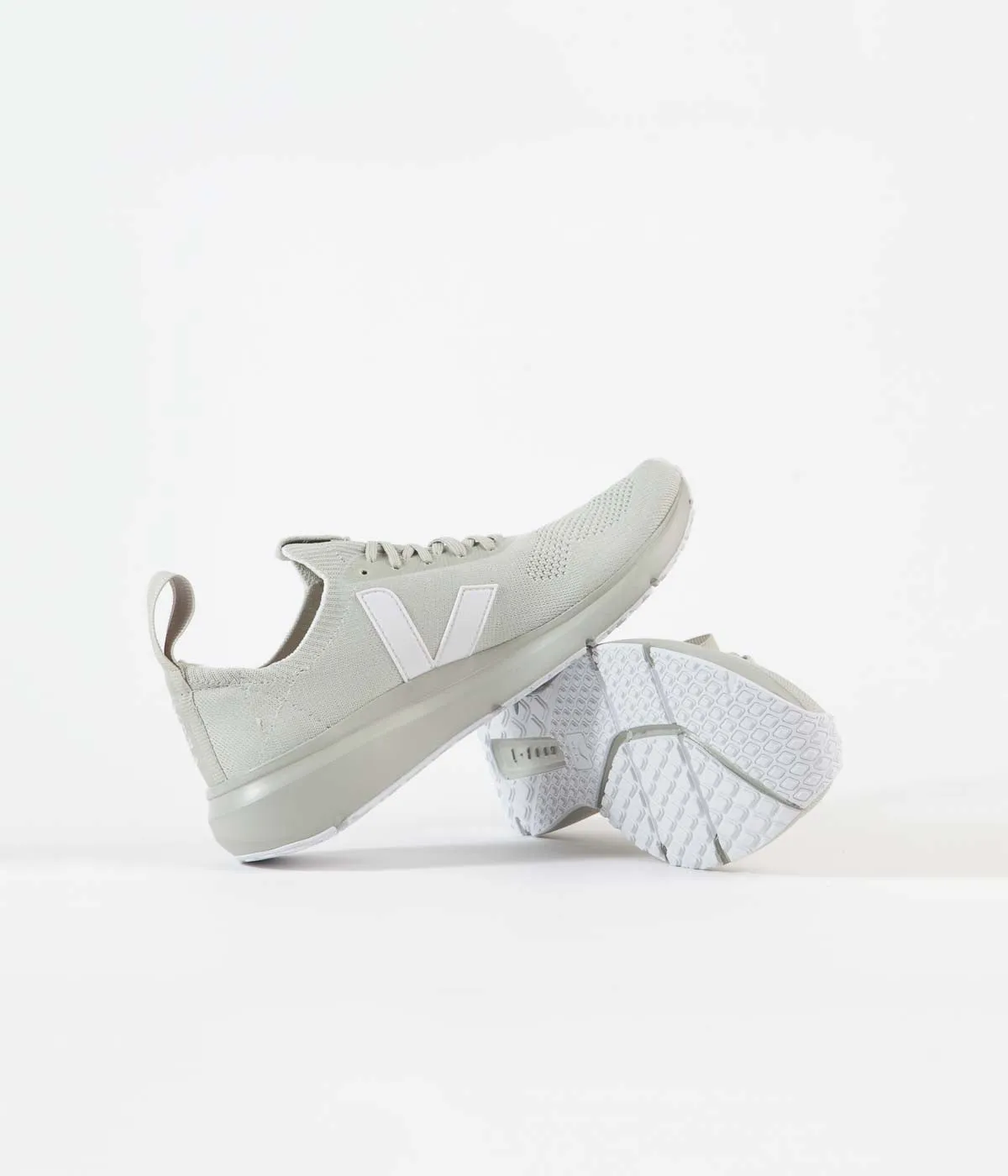 Veja x Rick Owens Womens Runner Shoes - Oyster