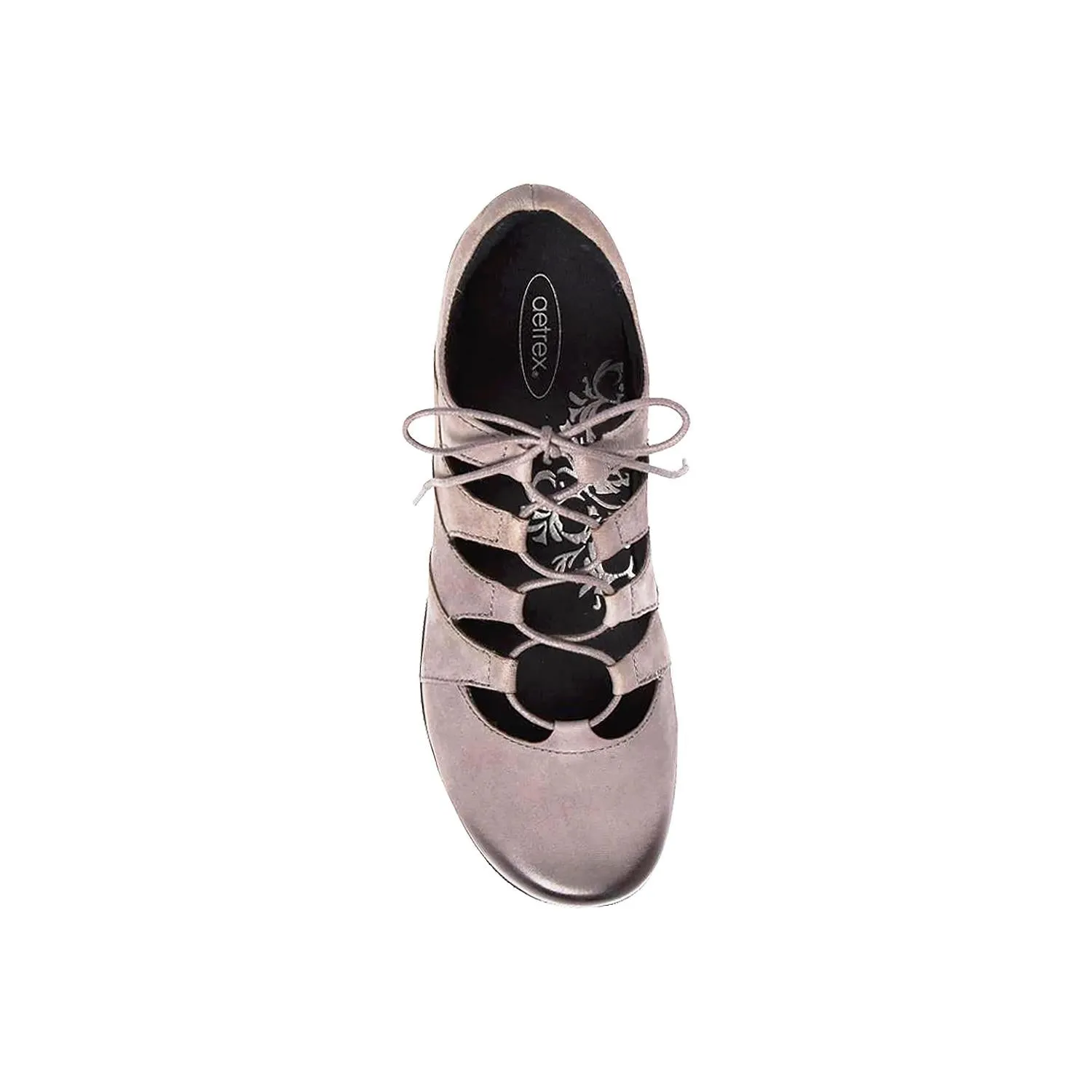 Women's Aetrex Sienna Gunmetal Leather