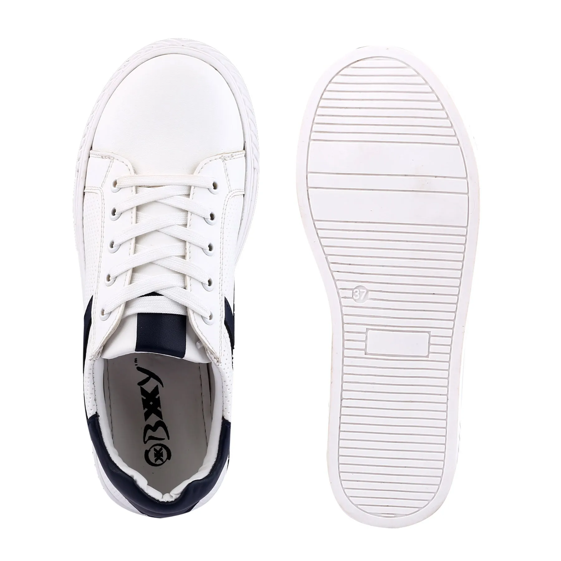 Women's Fashionable Vegan Leather Sneakers