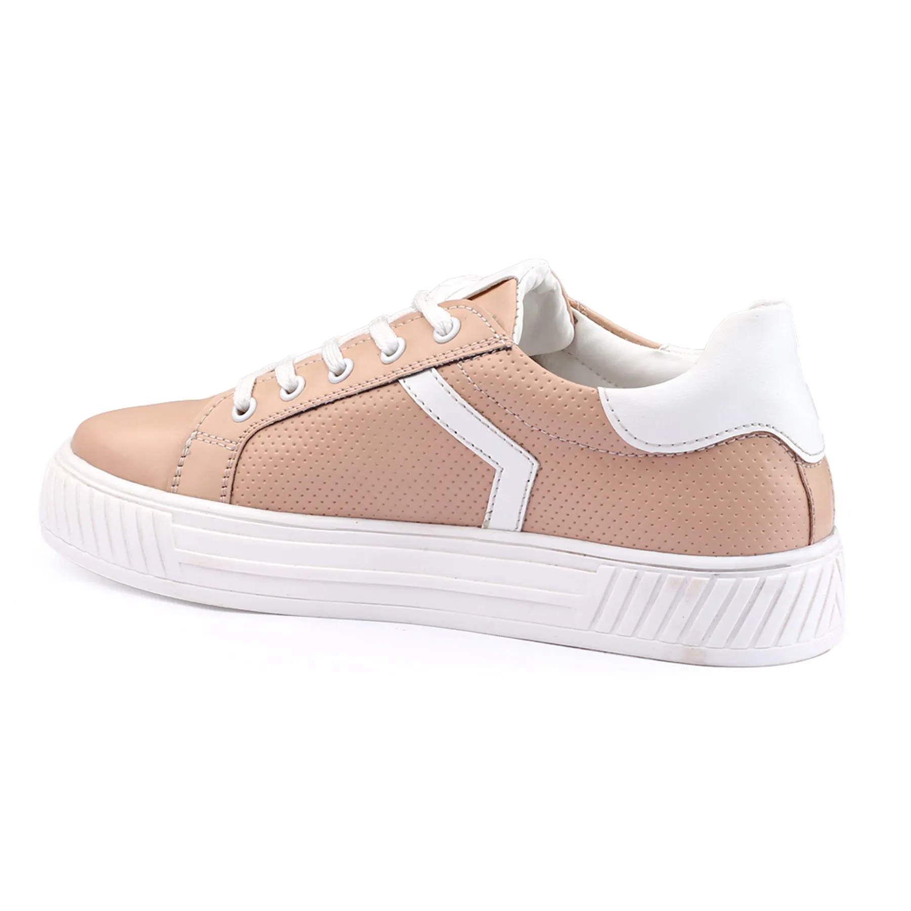 Women's Faux Leather Stylish And Fashionable Sneakers